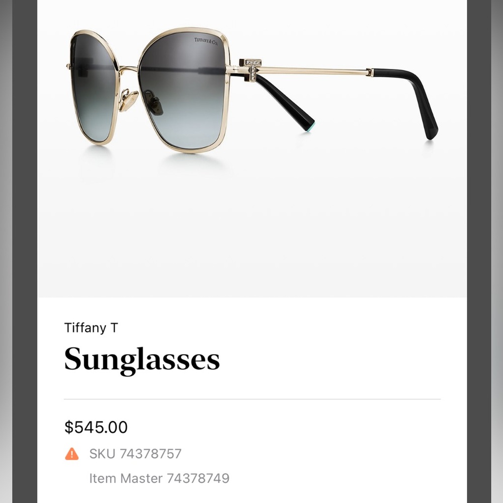 Tiffany & Co Sunglasses ✨🕶️✨